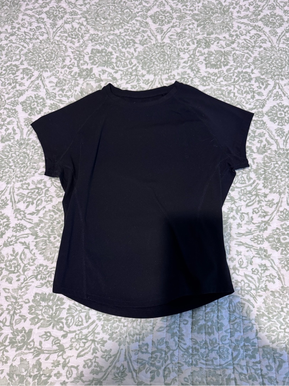 YoungLA Black Short-Sleeve Crewneck Top